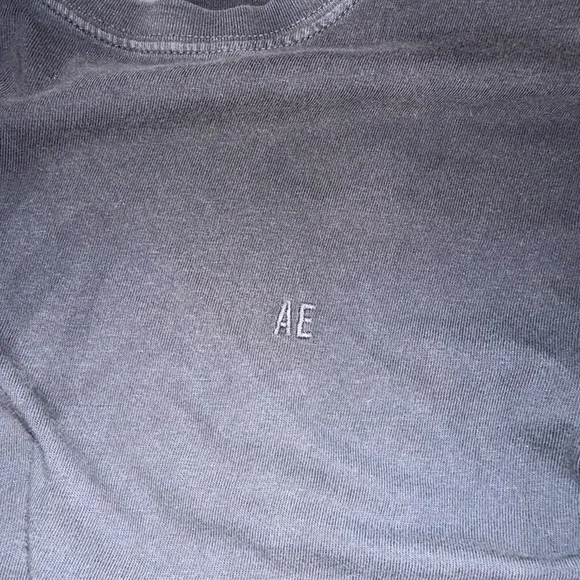 American Eagle Outfitters Charcoal Short Sleeve Tee - Picture 3 of 4